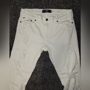 White Hollister Jeans